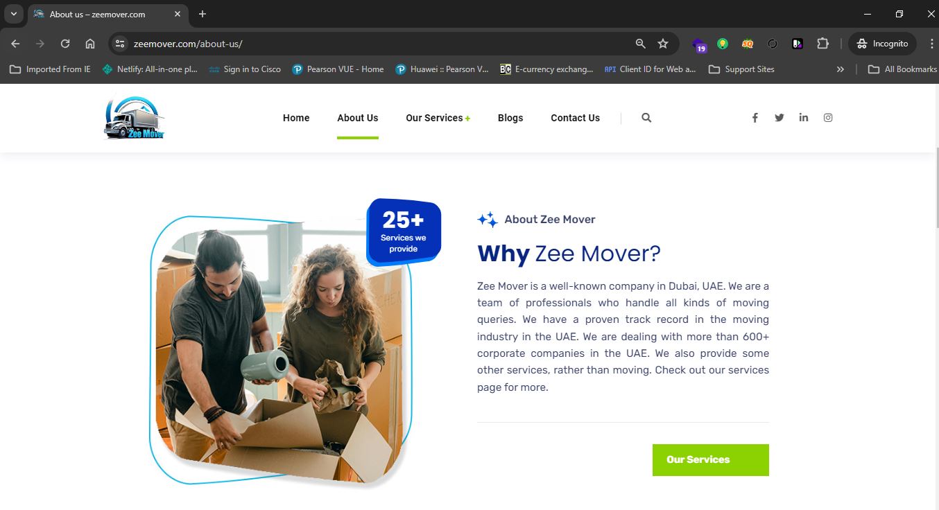 about zee mover